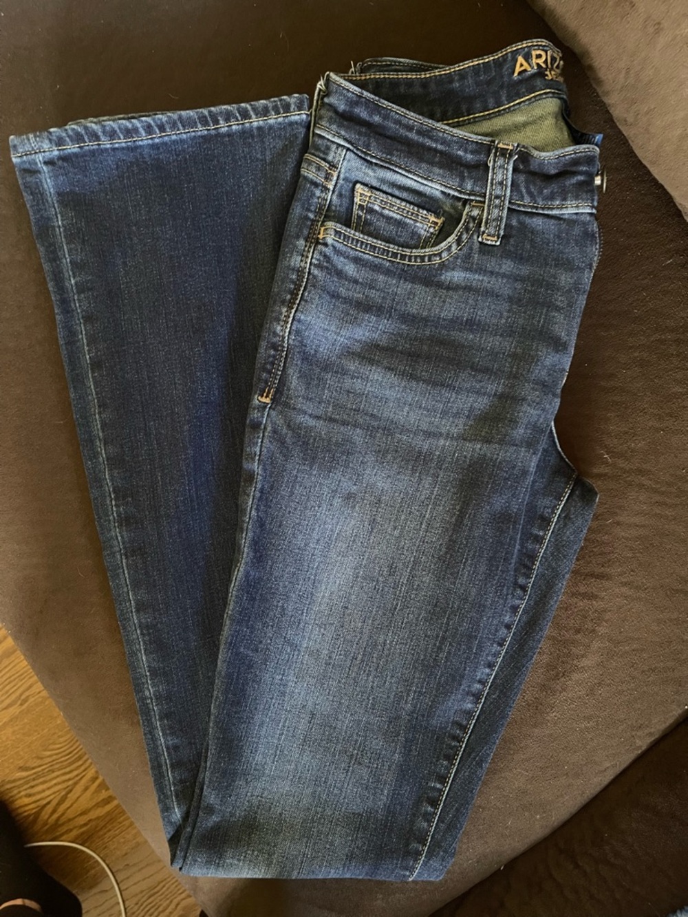Arizona Jean Company Women’s Boot Cut Jeans - Dark Blue Wash